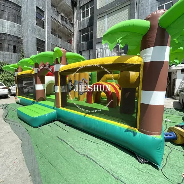 Giant Commercial Inflatable Garden Outdoor Theme Park Inflatable Amusement Park - Image 2