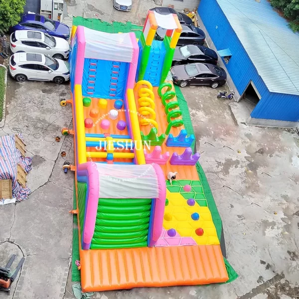 Factory Customized Huge Children Bounce Park Playground Inflatable Amusement Outdoor Theme Park