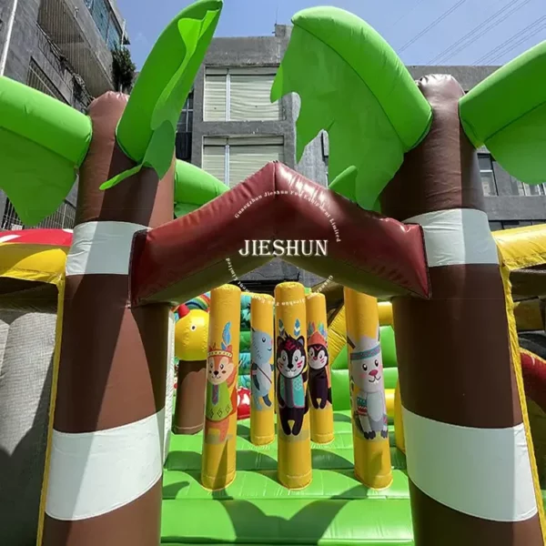 Giant Commercial Inflatable Garden Outdoor Theme Park Inflatable Amusement Park - Image 3