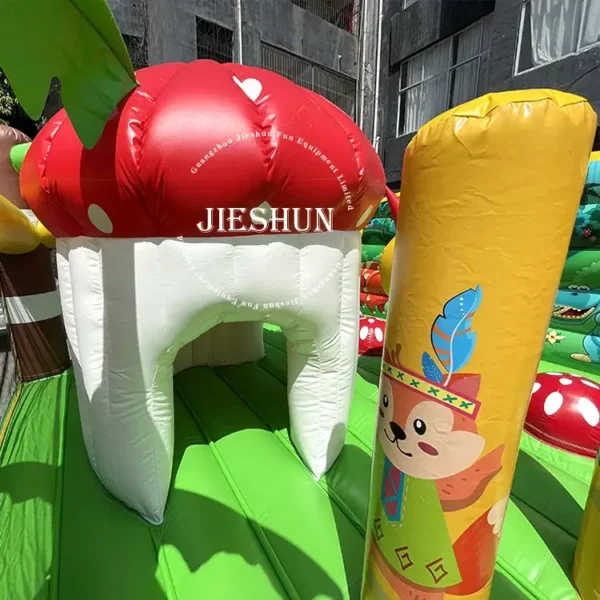 Giant Commercial Inflatable Garden Outdoor Theme Park Inflatable Amusement Park - Image 6