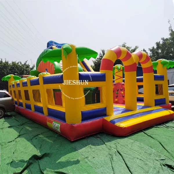 Popular inflatable slide Cheap Giant Inflatable water slide for sale - Image 3
