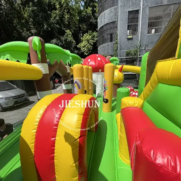 Giant Commercial Inflatable Garden Outdoor Theme Park Inflatable Amusement Park - Image 5
