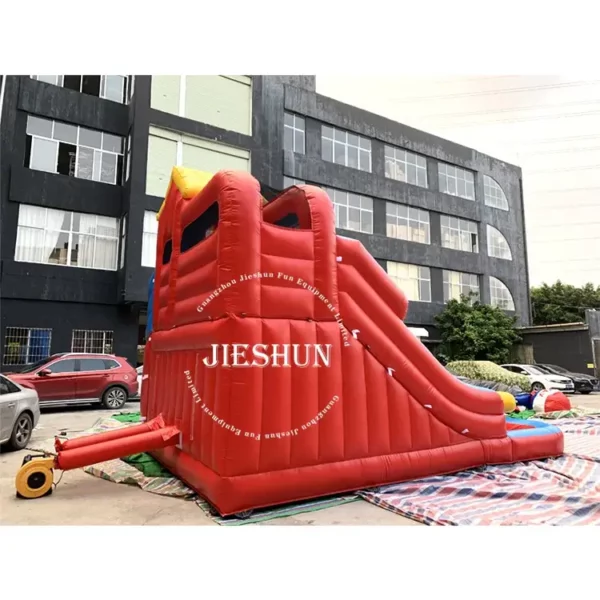 Inflatable slide with pool inflatable water slide for kids customized design and bounce slide - Image 3