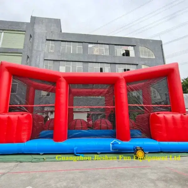 Inflatable Big Balls Wipeout Run Sports Game Inflatable Obstacle Course - Image 5