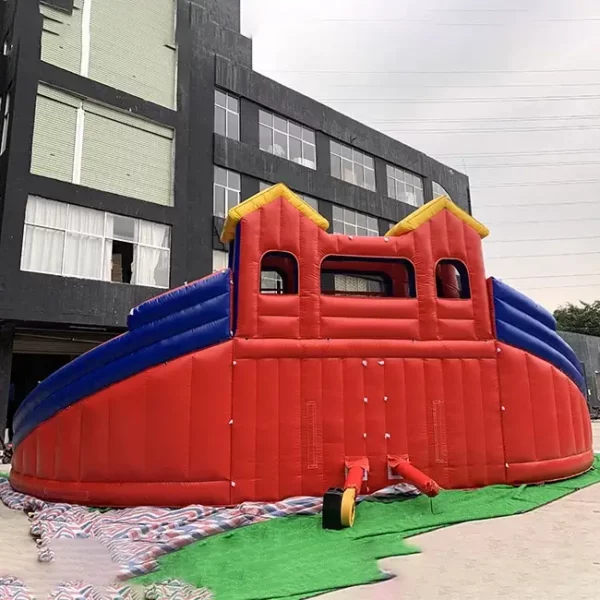 Popular design inflatable castle slide inflatable slide with pool for kids outdoor game - Image 5