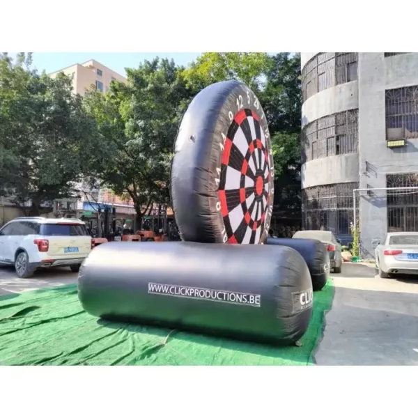 Factory customized foot dart inflatable soccer dart board game - Image 4