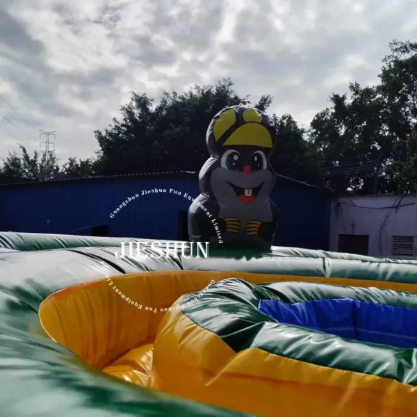 Hot sale high sport game inflatable human whack a mole game for adults - Image 7