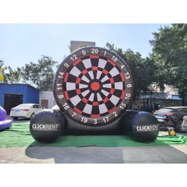 Factory customized foot dart inflatable soccer dart board game - Image 3