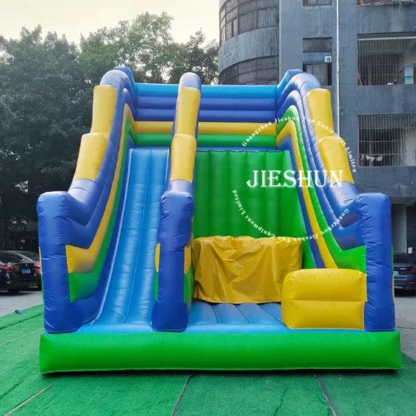 Giant cheap inflatable kids funny dry slide tobogan inflable inflatable bouncer slide for sale