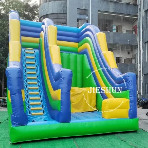 Giant cheap inflatable kids funny dry slide tobogan inflable inflatable bouncer slide for sale - Image 2