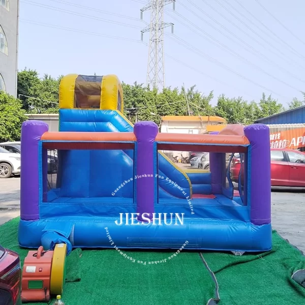 Factory sales mini inflatable jumping house combo bouncy castle inflatable bounce house - Image 6