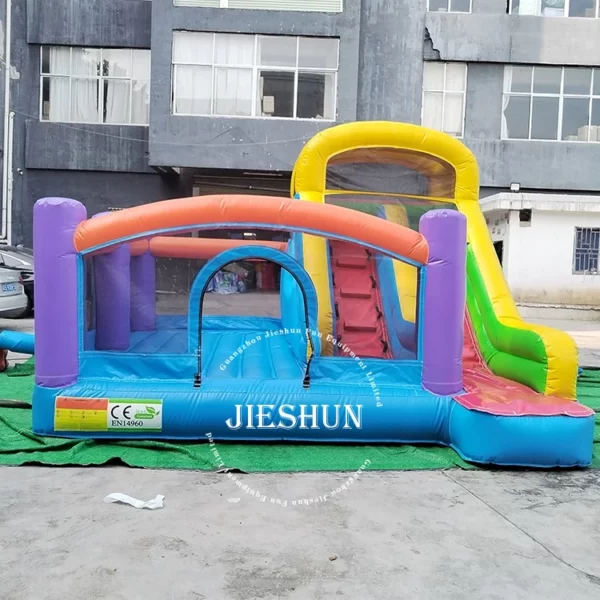 Factory sales mini inflatable jumping house combo bouncy castle inflatable bounce house