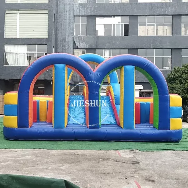 Kids Jump Castle Large Factory Commercial Outdoor Backyard Inflatable Challenge Obstacle Course - Image 3