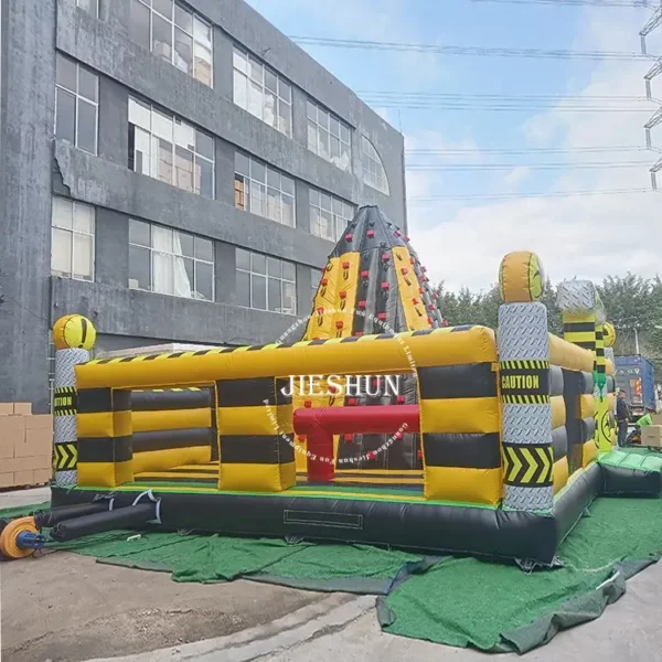 Crazy climb games Climb inflatable rock climbing wall for family play - Image 3