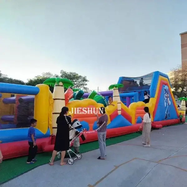 inflatable obstacle course for kids--Guangzhou inflatable Factory - Image 2