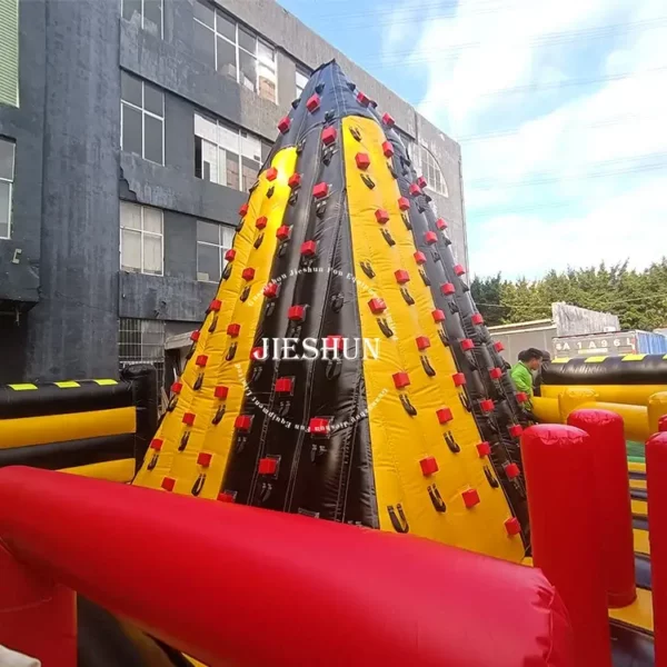 Crazy climb games Climb inflatable rock climbing wall for family play - Image 5