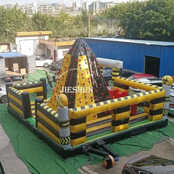Crazy climb games Climb inflatable rock climbing wall for family play