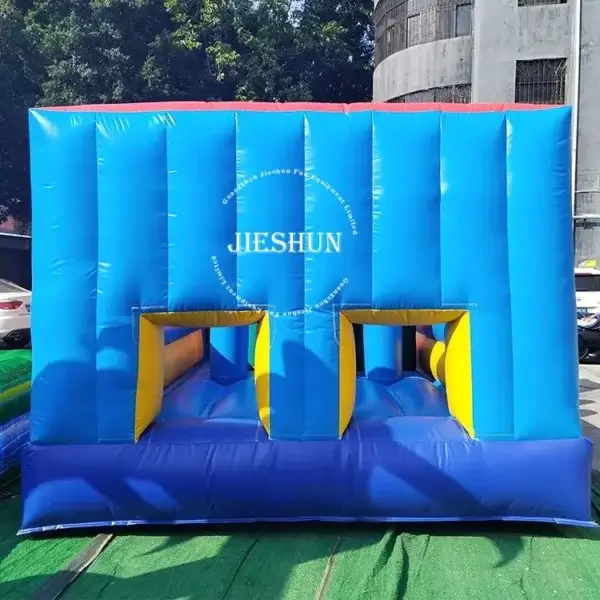 High Quality PVC Large Inflatable Obstacle Course Bouncy Castle For Sale - Image 3