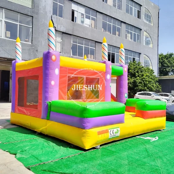 High quality inflatable colorful jumping house air bouncy castle inflatable birthday bouncer