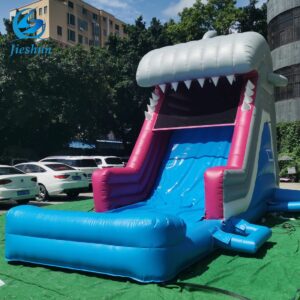 inflatable dry slide
