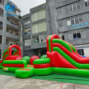 Inflatable Bounce Course Sport Games