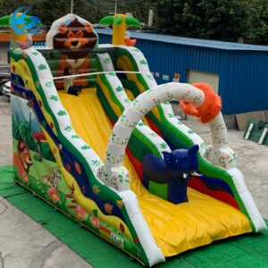 Elephant Fun Inflatable Animal Slide