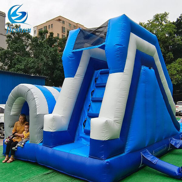 Commercial Pvc Giant Inflatable Obstacle Course Jump Bounce Castle Inflatable Water Slide With Pool - Image 6