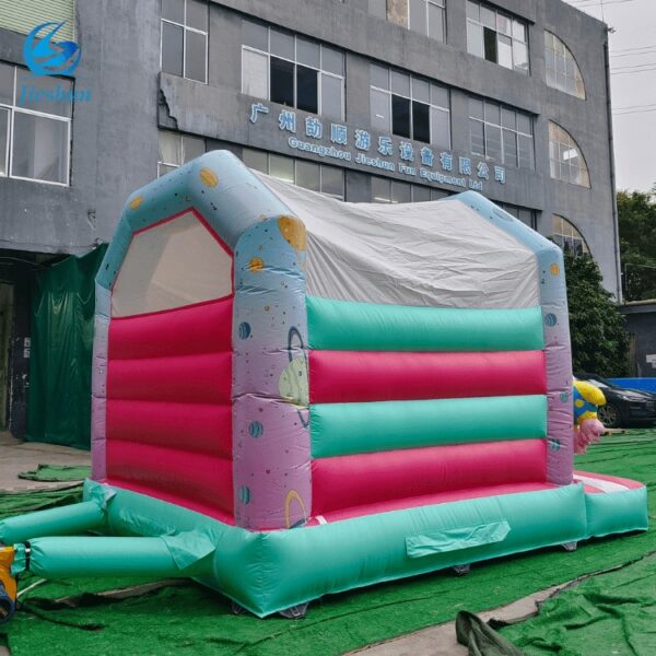 Factory Supply Fresh Style Space Ship Inflatable Bouncy Castle House Inflatable Jumping Castle For Kids - Image 5