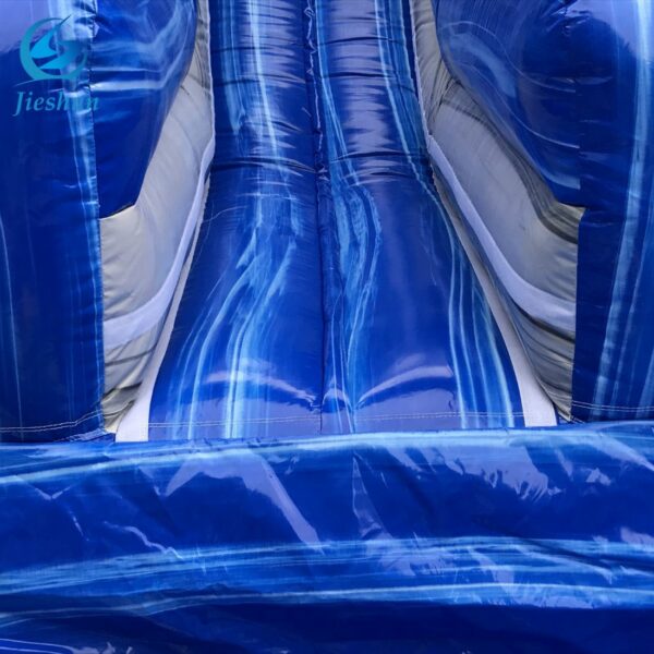 Popular palm tree three-slide large colorful inflatable water slide - Image 5