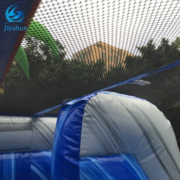Popular palm tree three-slide large colorful inflatable water slide - Image 6