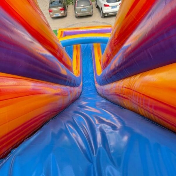 Symphony inflatable water slides double slide children's swimming pool bounce house for adults - Image 6
