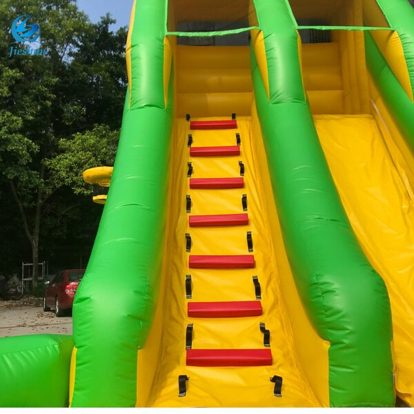 Giant Yellow And Green Butterfly Tree Inflatable Water Slide For Sale - Image 6