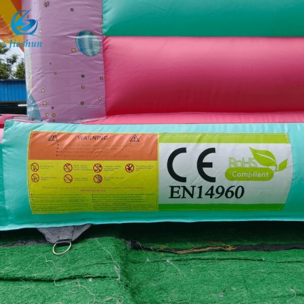 Factory Supply Fresh Style Space Ship Inflatable Bouncy Castle House Inflatable Jumping Castle For Kids - Image 7