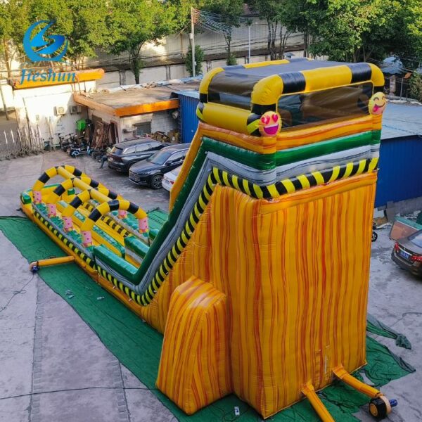 Factory price tropical theme cheap inflatable water slide inflatable slide water inflatable commercial for sale with blower - Image 2