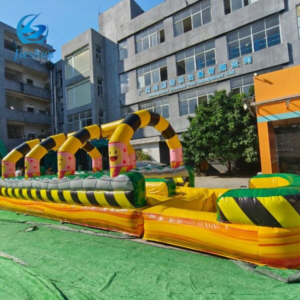 Factory price tropical theme cheap inflatable water slide inflatable slide water inflatable commercial for sale with blower - Image 5
