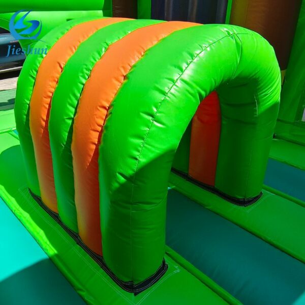 Indoor Popular Dinosaur forest theme Bounce House palm tree inflatables Castle Jumping Combo Bouncing House - Image 5