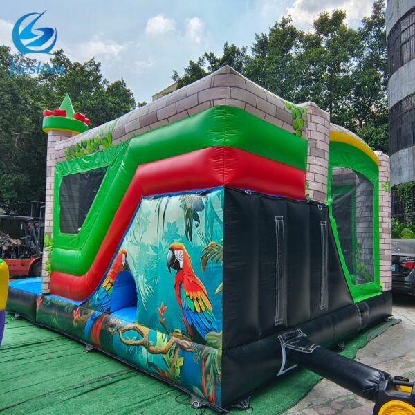 Commercial Jumping Castle Vine Bouncer Slide inflatable bouncing castle Inflatable Bouncy combo for Kids - Image 6
