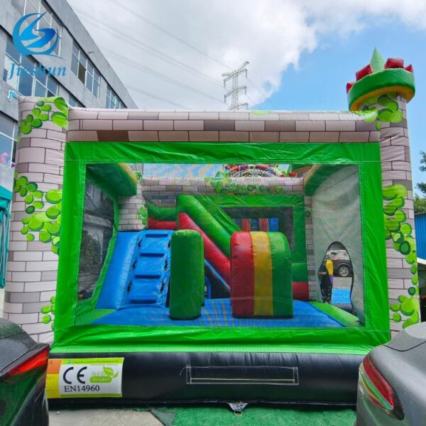 Commercial Jumping Castle Vine Bouncer Slide inflatable bouncing castle Inflatable Bouncy combo for Kids - Image 7
