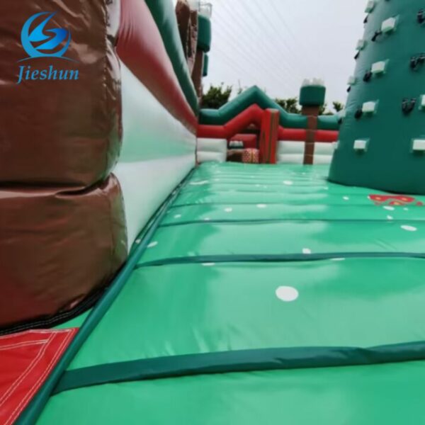Large Inflatable Playground Inflatable christmas tree gifts trampoline Amusement Outdoor Theme Park bouncy castle For Children - Image 6