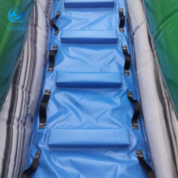 Commercial kids slide double lane tropical palm tree cheap inflatable Water Slide with pool For kids and Adult - Image 7