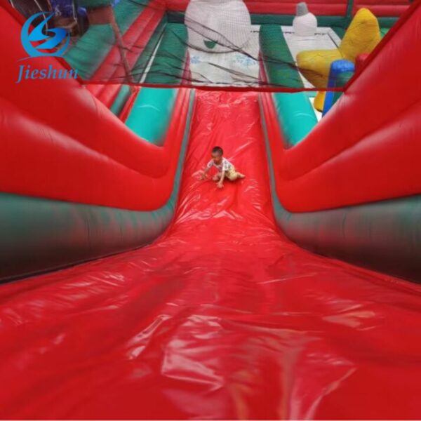 Large Inflatable Playground Inflatable christmas tree gifts trampoline Amusement Outdoor Theme Park bouncy castle For Children - Image 8