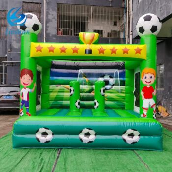 Football Inflatable Castle for boys rental toys Inflatable Jumper Soccer theme bouncy house bounce castle