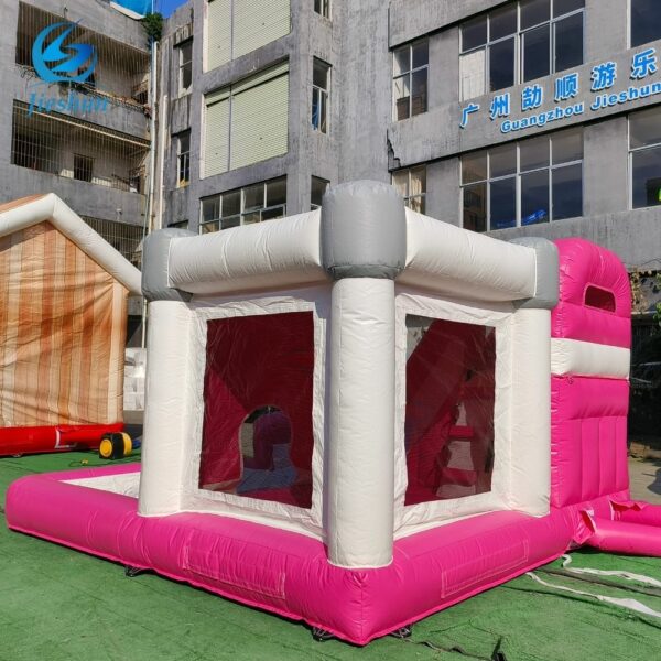 High quality Commercial customizable toddler pink theme Inflatable Bouncing Castle inflatable bouncy castle for sale - Image 5
