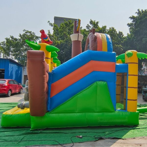High Quality Custom Pirate Ship Themed Inflatable Jumping Bed Castle Adult Inflatable Bounce House - Image 5