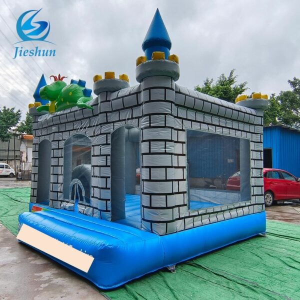 Inflatable Jumping Castle With Slide Combo Dinosaur Bounce House Slide Combo - Image 2