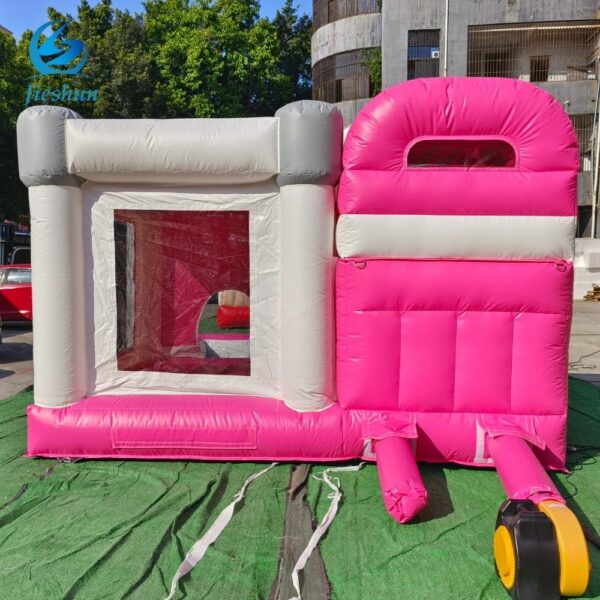 High quality Commercial customizable toddler pink theme Inflatable Bouncing Castle inflatable bouncy castle for sale - Image 6