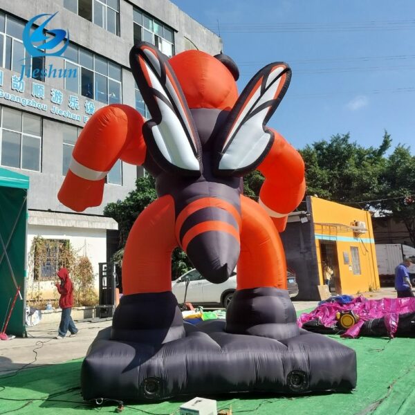 Customized Cartoon Best Sale Inflatable bee cartoon Advertising Inflatables For Promotion - Image 4