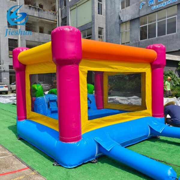 kids small jumping castle slide combo outdoor bouncy castle inflatable bouncer house for sale - Image 4