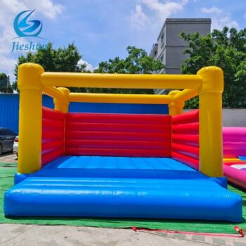 Hot sale Pastel Inflatable Castle Lighter Bounce Jumping Playhouse Wedding Bouncer