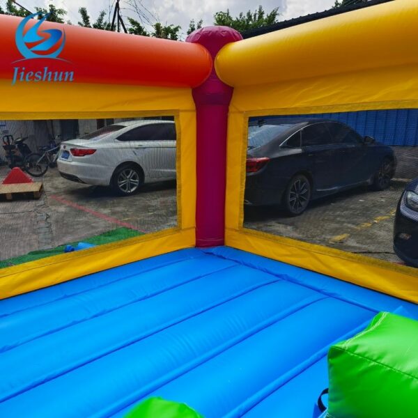 kids small jumping castle slide combo outdoor bouncy castle inflatable bouncer house for sale - Image 6